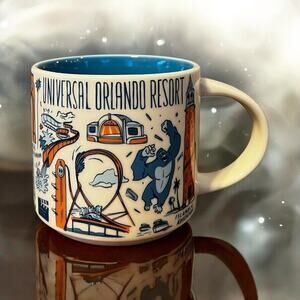 Starbucks Universal Orlando Been There Mug Pin Drop Collectible 2021 NWT